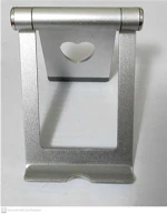 STAND ALUMINUM HOLDER SMARTPHONE Γκρί