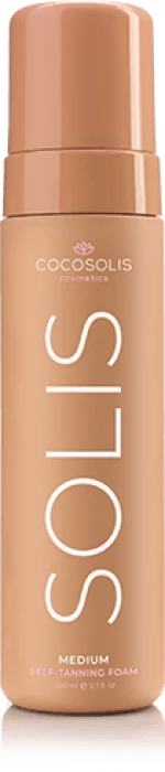 COCOSOLIS ORGANIC – SOLIS SELF TANNING FOAM MEDIUM 200ml