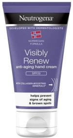 Neutrogena Visibly Renew Elasti-Boost Hand Cream Spf20 75ml