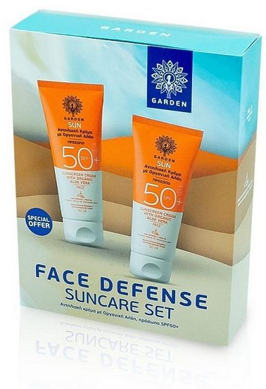 Garden Face Defense Aloe Spf50 2x50ml