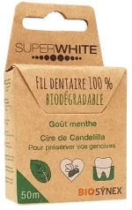 SuperWhite Biodegradable οδοντικό νήμα