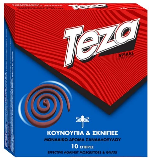 Teza Σπείρες για Κουνούπια 10τμχ