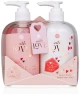 Σετ περιποίησης χεριών με 250ml σαπούνι + 250ml λοσιόν χεριών, With Love - Accentra