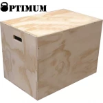 Plyometric Box Wood 70X60X50CM Optimum