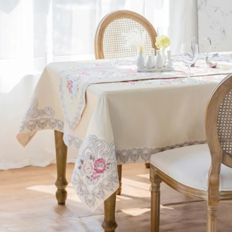 Τραπεζομάντηλο στόφα-jacquard grey 100x100cm Liolios Home 2245 PLS-TB1217