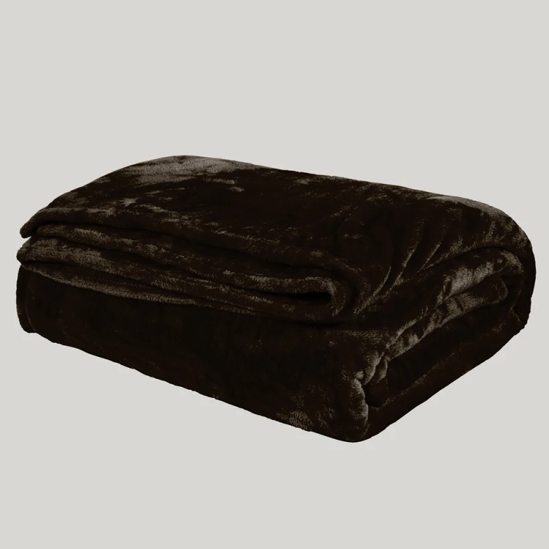 Κουβέρτα  βελούδινη διπλή 220x240cm deluxe Joli 3800gr Λιλά