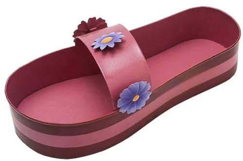 Παντόφλες διακοσμητικές ροζ σετ 2 τμχ 21cm Espiel WAY118