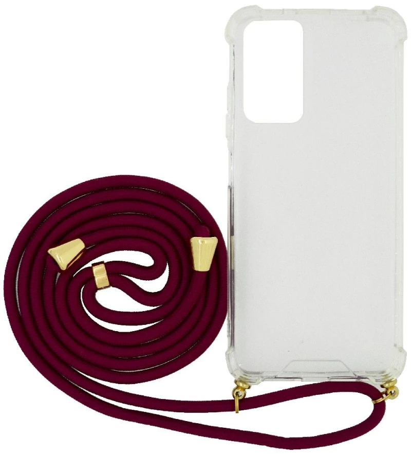 Θήκη Ancus Crossbody για Xiaomi Redmi Note 12S με Κορδόνι Κόκκινο