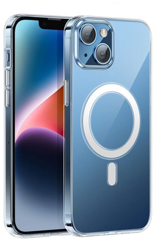 Θήκη  Hoco AS4 High Clear Magnetic Primary series για Apple iPhone 15 Plus MagSafe Διάφανη