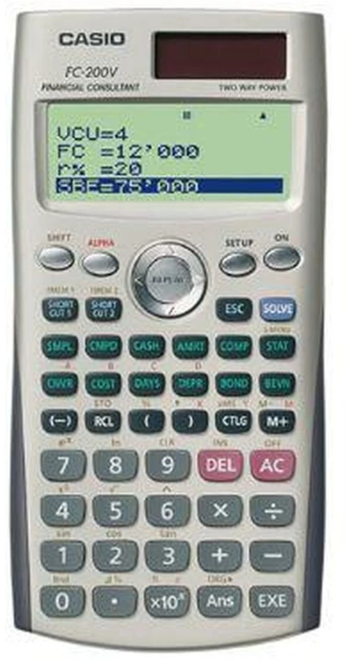 Αριθμομηχανή Casio Μαύρο