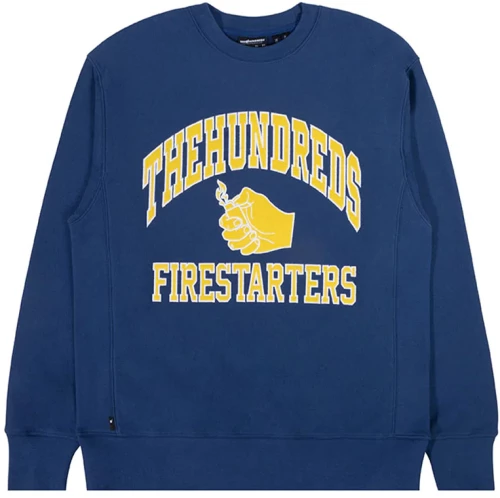 The Hundreds Athletic Crewneck Blue