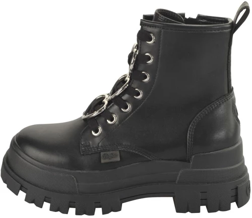 Buffalo Aspha RLD Heart Boots Black