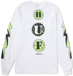 HUF Buzzkill LS Tee White