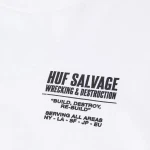 HUF Buzzkill LS Tee White