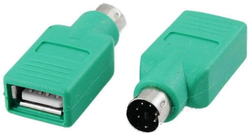 GOOBAY Προσαρμογέας Μετατροπέας PS/2 Αρσενικό σε USB Θηλυκό (Πράσινο)