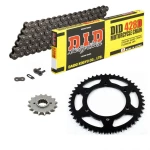 DID Κιτ Αλυσίδα & Γρανάζια Honda Wave 110 12-14 428D Black 14-37-420D