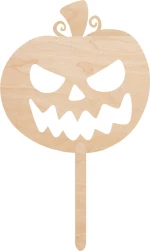 Cake Topper Halloween pumpkin ΞΥΛΟ