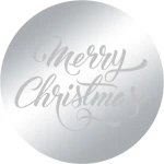Disc Topper Merry Christmas v1 12 τμχ ΓΑΛΑΖΙΟ ΚΑΘΡΕΠΤΗΣ