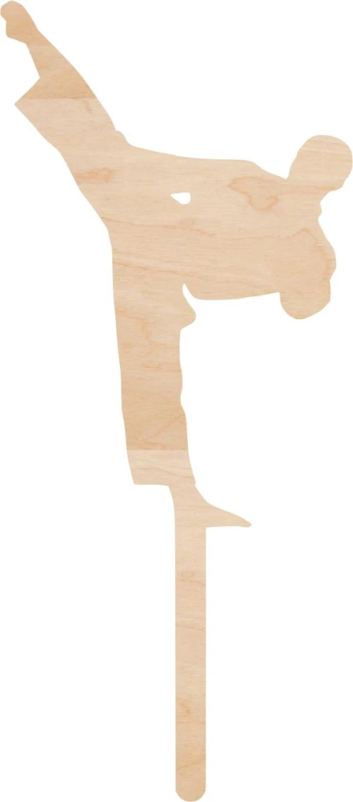 Cake Topper Karate ΞΥΛΟ
