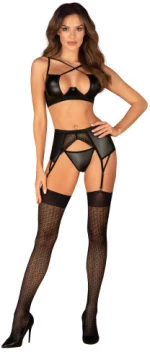Plus size Obsessive Norides 3 pcs set Black