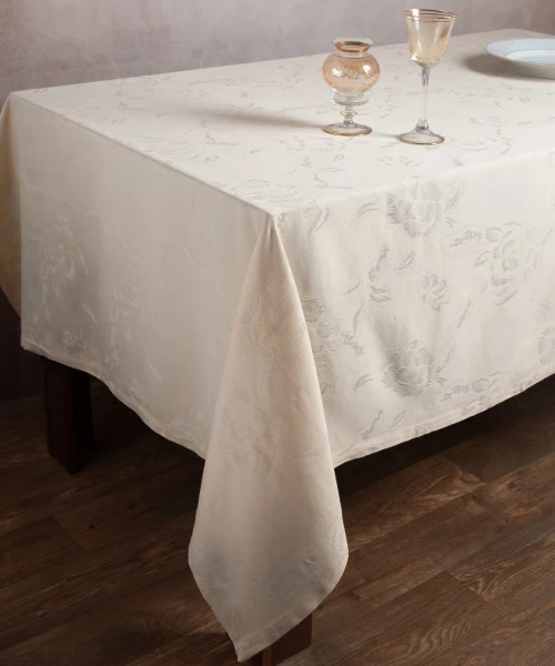 Ζακάρ τραπεζομάντηλο 10190 (140cm x 210cm) ζακάρ Silk Fashion
