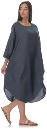 Φόρεμα Tulip Blue Black