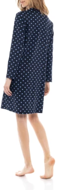 Γυναικείο Νυχτικό Pink Label - Μπλε Πουά - Plus size