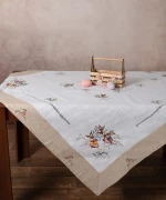 Πασχαλινό τραπεζομάντηλο (140cm x 180cm) 3425 Silk Fashion