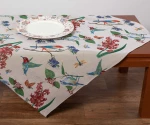 Τραπεζοκαρέ στόφα (140cm x 140cm) garden Silk Fashion