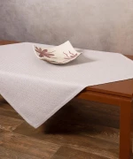 Τραπεζοκαρέ 9925 (135cm x 135cm) ivory Silk Fashion