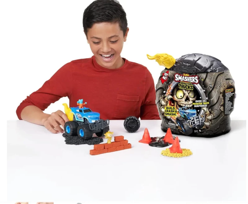 SMASHERS MONSTER TRUCK SURPRISE ΜΕΓΑΛΗ ΡΟΔΑ