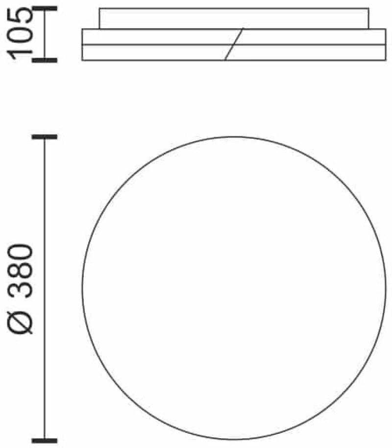 Spotlight Πλαφονιέρα LED Οροφής 24W 3000K (3256)