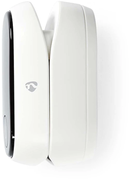 NEDIS BTHOX10WT Bluetooth smart παλμικό οξύμετρο με οθόνη OLED, σε λευκό χρώμα.