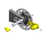 Push & Block Πίσω Κλειδαριά Τροχού Honda CB 500 X 19-23 WL-H06