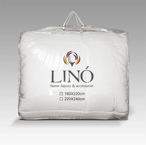 LINO ΠΑΠΛΩΜΑ COLCHA WHITE 220X240