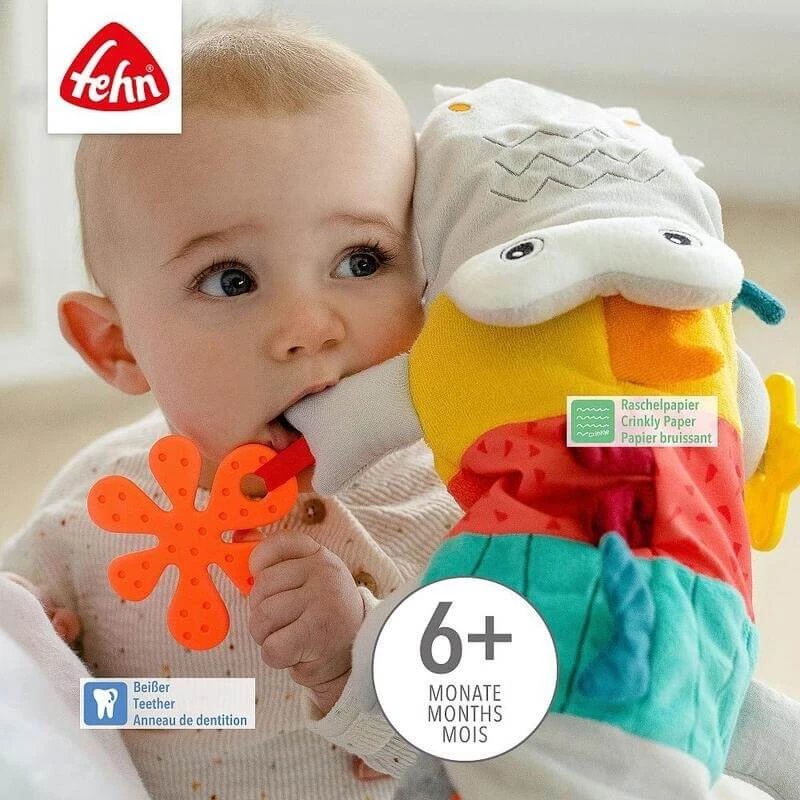 Πάνινη Κροκόδειλος Δραστηριοτήτων - Fehn (049183)