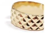 Δαχτυλίδι Ατσάλι 304, Χρυσαφί, 2012-027X | Karma Fashion