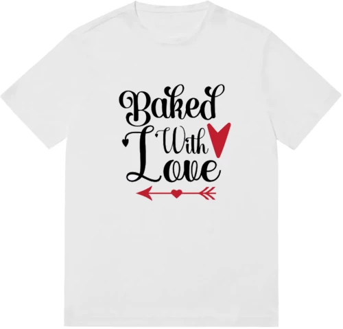 Baked With Love Λευκό