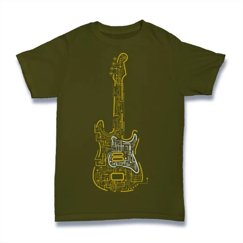 Electric guitar Χακί