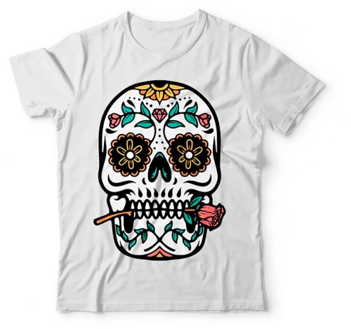 Mexican Skull Λευκό