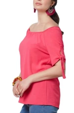 ANNA RAXEVSKY Γυναικεία φούξια μπλούζα B21105 FUXIA