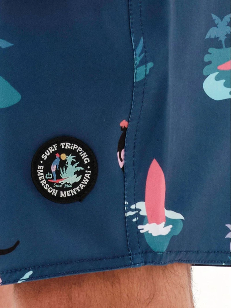 EMERSON Ανδρικό μαγιό σόρτς boardshort 231.EM524.25CR PR313 BLUE