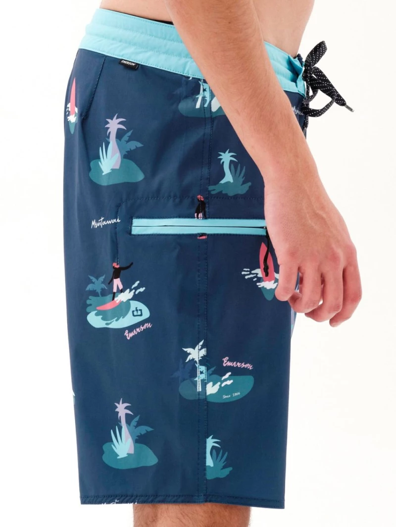 EMERSON Ανδρικό μαγιό σόρτς boardshort 231.EM524.25CR PR313 BLUE