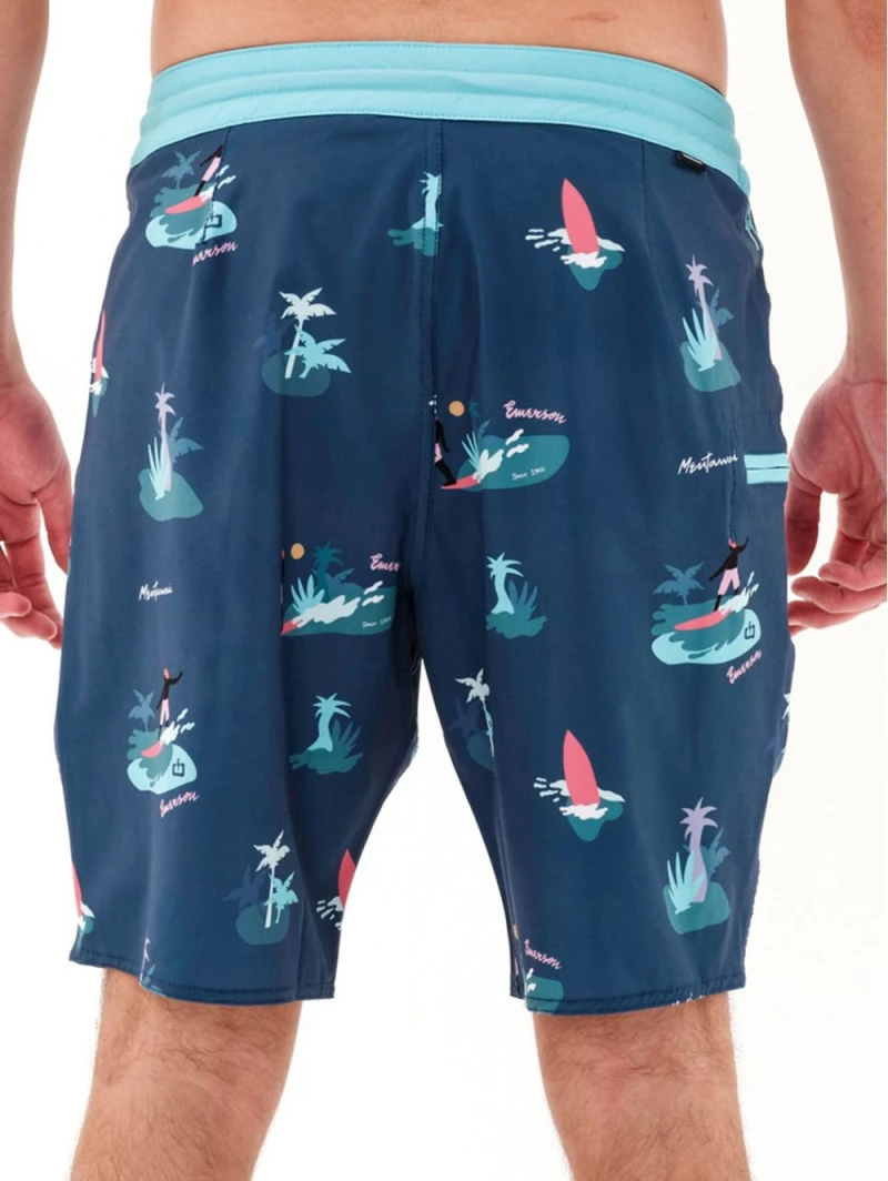 EMERSON Ανδρικό μαγιό σόρτς boardshort 231.EM524.25CR PR313 BLUE