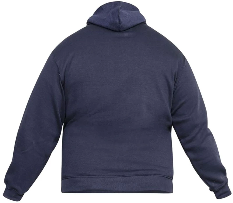 DUKE Ανδρική μπλέ navy φλίς ζακέτα φούτερ CANTOR KS1609 Navy