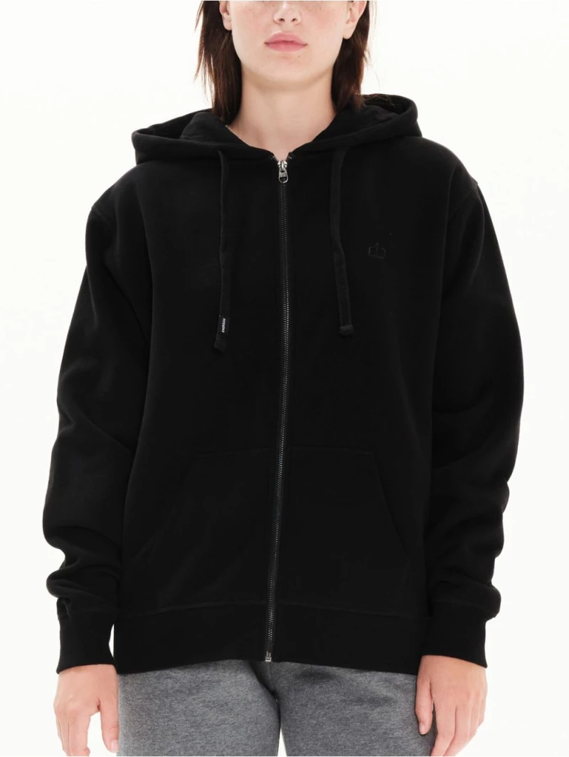 EMERSON Γυναικεία μαύρη ζακέτα φούτερ 222.EW21.93 Black ..