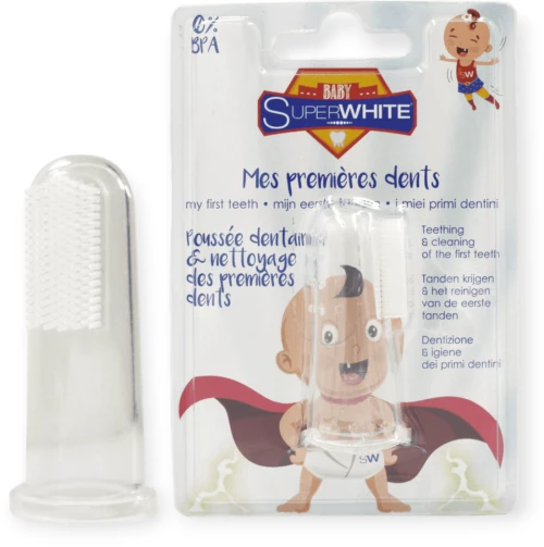 Βρεφική Οδοντόβουρτσα Δακτύλου Superwhite