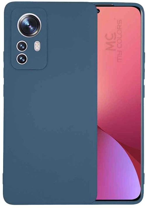 Θήκη Σιλικόνης My Colors Xiaomi - My Colors - Μπλε Σκούρο - Xiaomi 12, Xiaomi 12X 5G