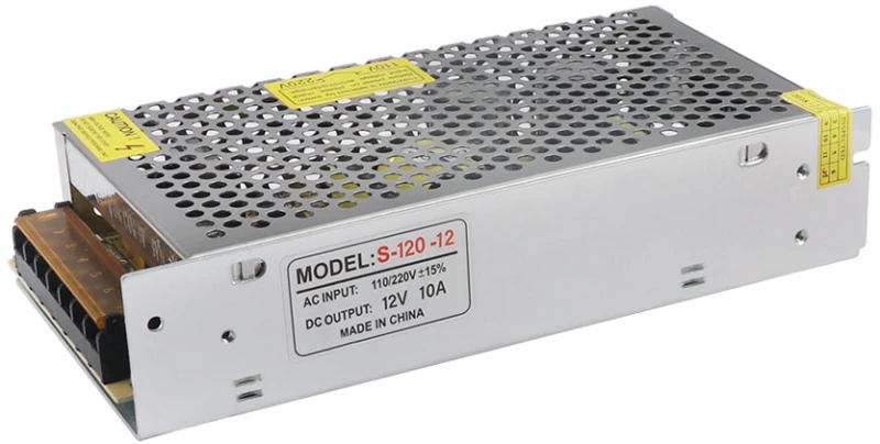 Τροφοδοτικό αυτονομίας No brand, 12V/10A, Γκρί - 338