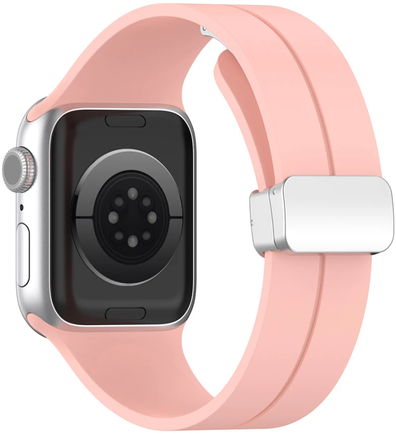 Techsuit - Watchband (W011) - Apple Watch 1/2/3/4/5/6/7/8/9/SE/SE 2 (38/40/41mm) - Pink